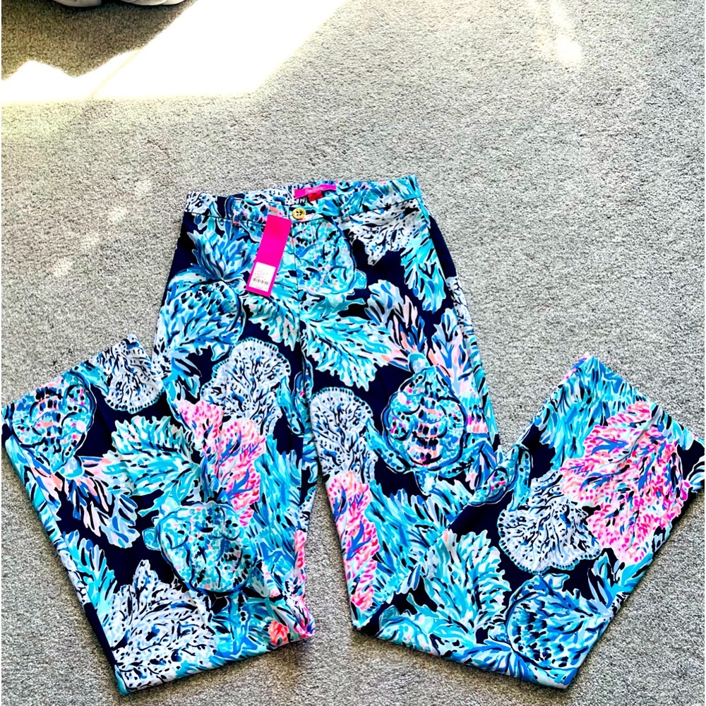 Lilly Pulitzer Malorie high rise strech. Size 0 NWT